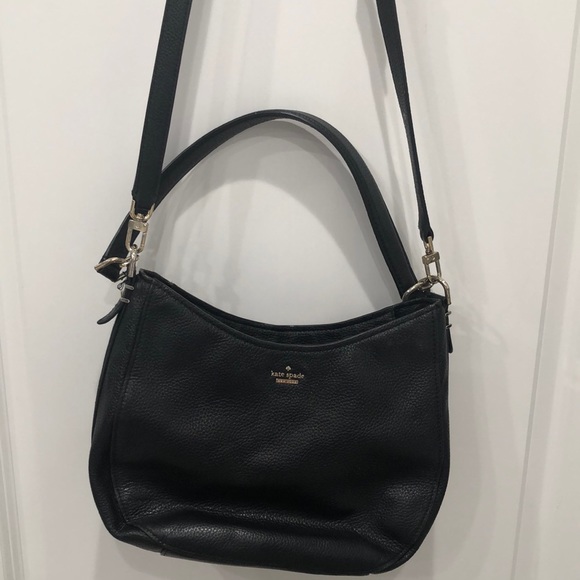 kate spade Handbags - Kate Spade purse. Black with removable handle.